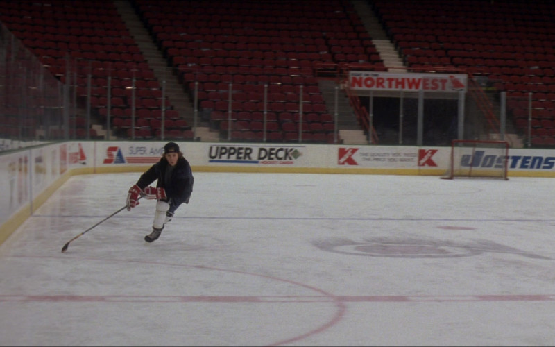 Upper Deck, Kmart, Jostens in The Mighty Ducks (1992)