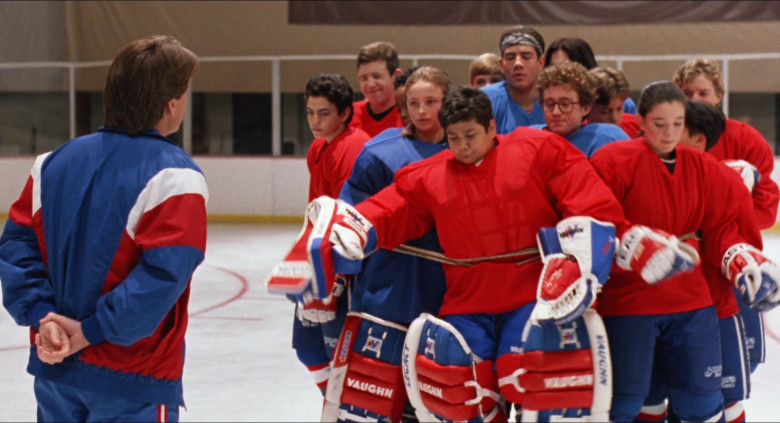 Vaughn Hockey Goalie Equipment in D2 The Mighty Ducks 1994 Movie (2)
