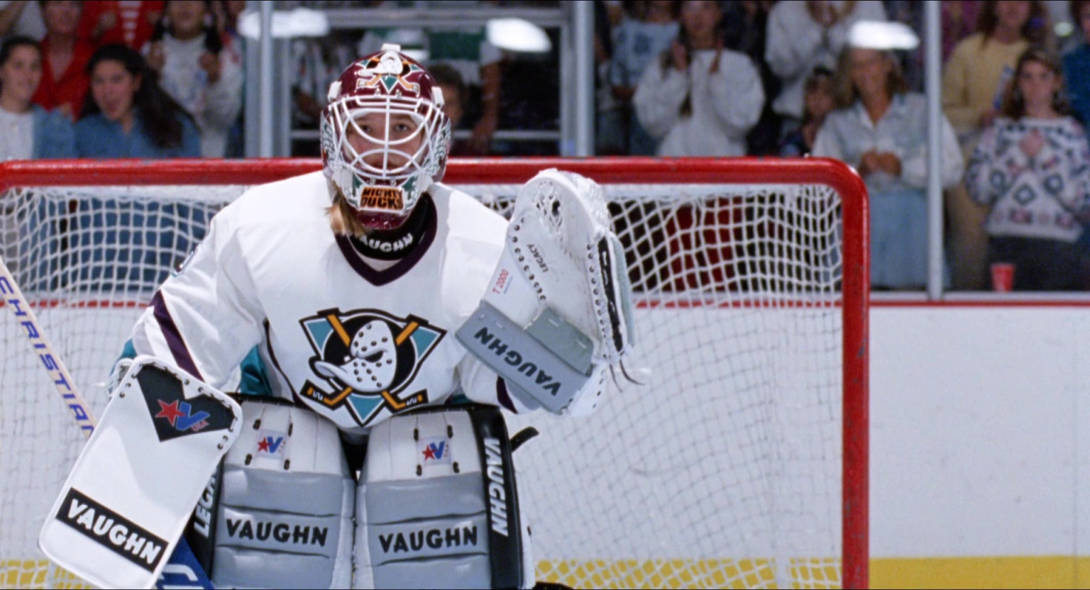 Vaughn Hockey Goalie Equipment In D2 The Mighty Ducks (1994)
