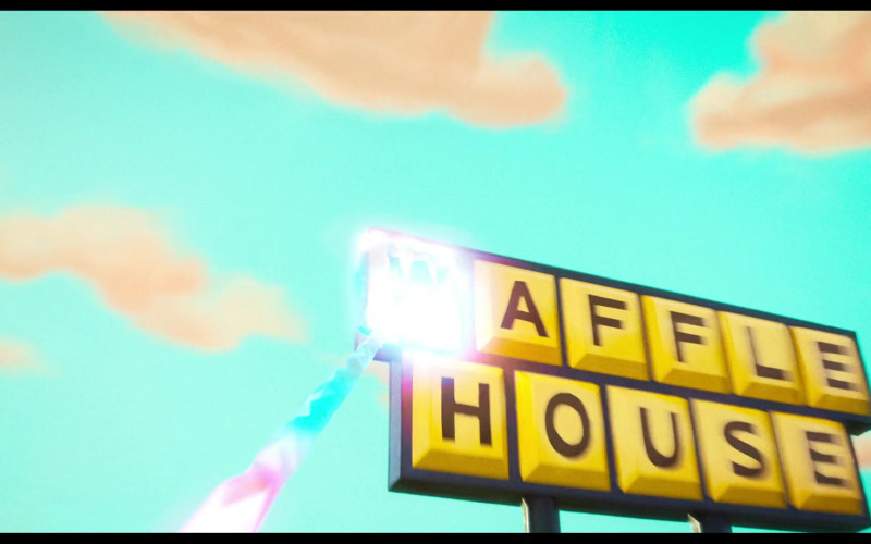 Waffle House Restaurant Sign in The Mitchells vs. the Machines (1)