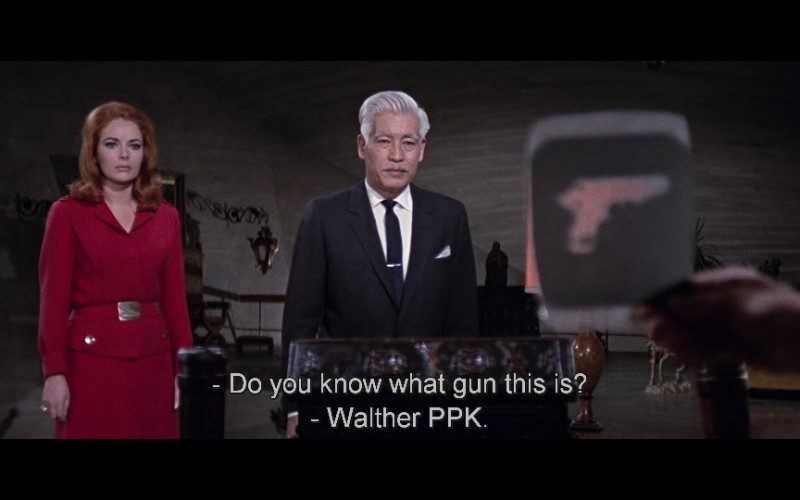 Walther PPK pistol in You Only Live Twice (1967)