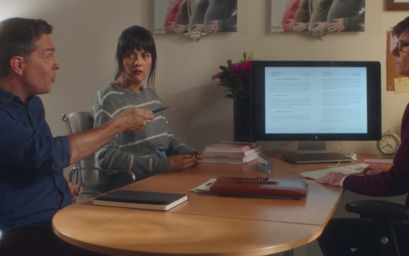 Apple Computer Monitor Used by Tig Notaro as Madeline in Together Together (2021)