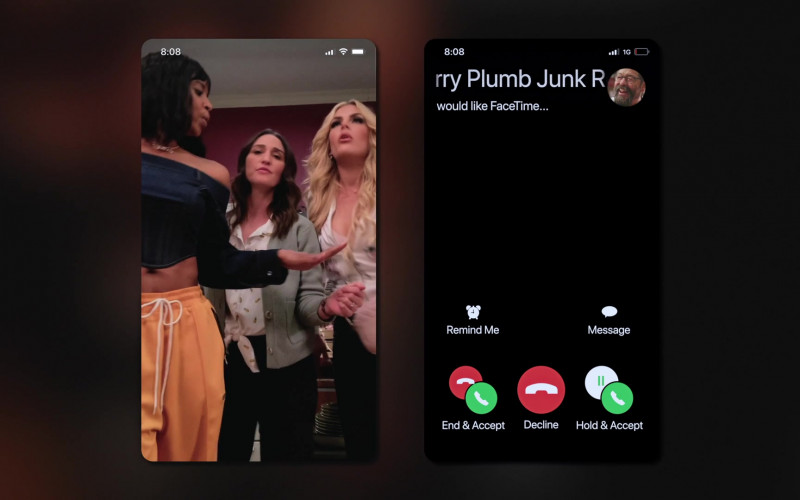 Apple FaceTime App in Girls5eva S01E02 D'wasg (2021)
