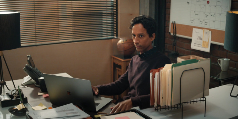 Apple MacBook Laptop of Danny Pudi as Brad Bakshi in Mythic Quest Raven’s Banquet S02E02 Grouchy Goat (2021)