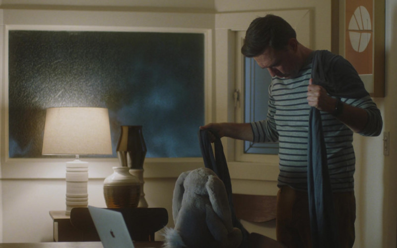 Apple MacBook Laptop of Ed Helms as Matt in Together Together Movie (2)