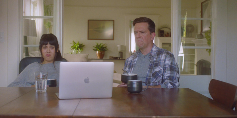 Apple MacBook Laptop of Ed Helms as Matt in Together Together Movie (3)
