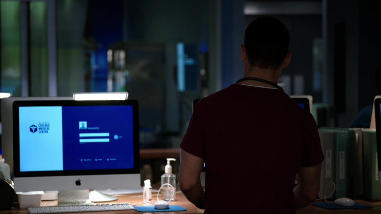 Apple iMac Computers in Chicago Med S06E15 (2)