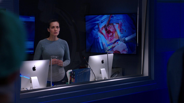 Apple iMac Computers in Chicago Med S06E16 I Will Come to Save You (5)