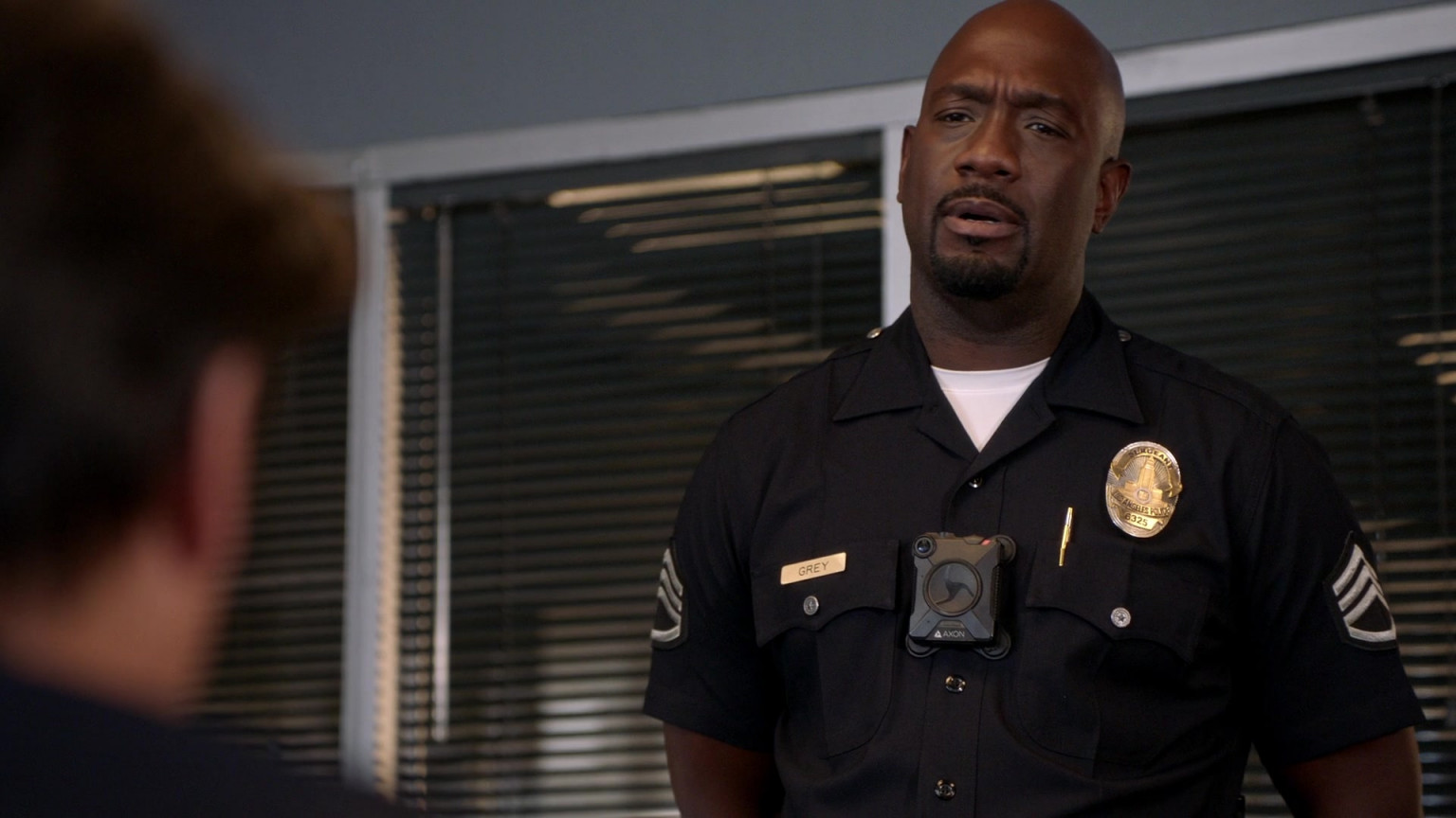 Axon Body Camera Of Richard T. Jones As Sergeant Wade Grey In The Rookie S03E13 