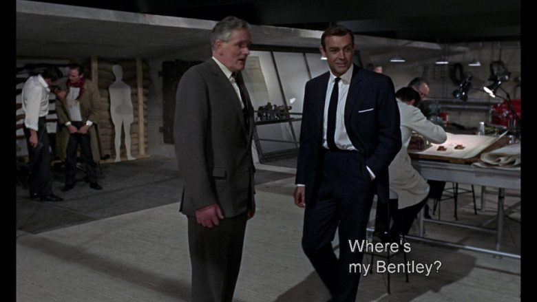 Bentley in Goldfinger (1964)