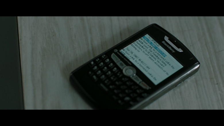 BlackBerry Mobile Phone in Body of Lies (2008)