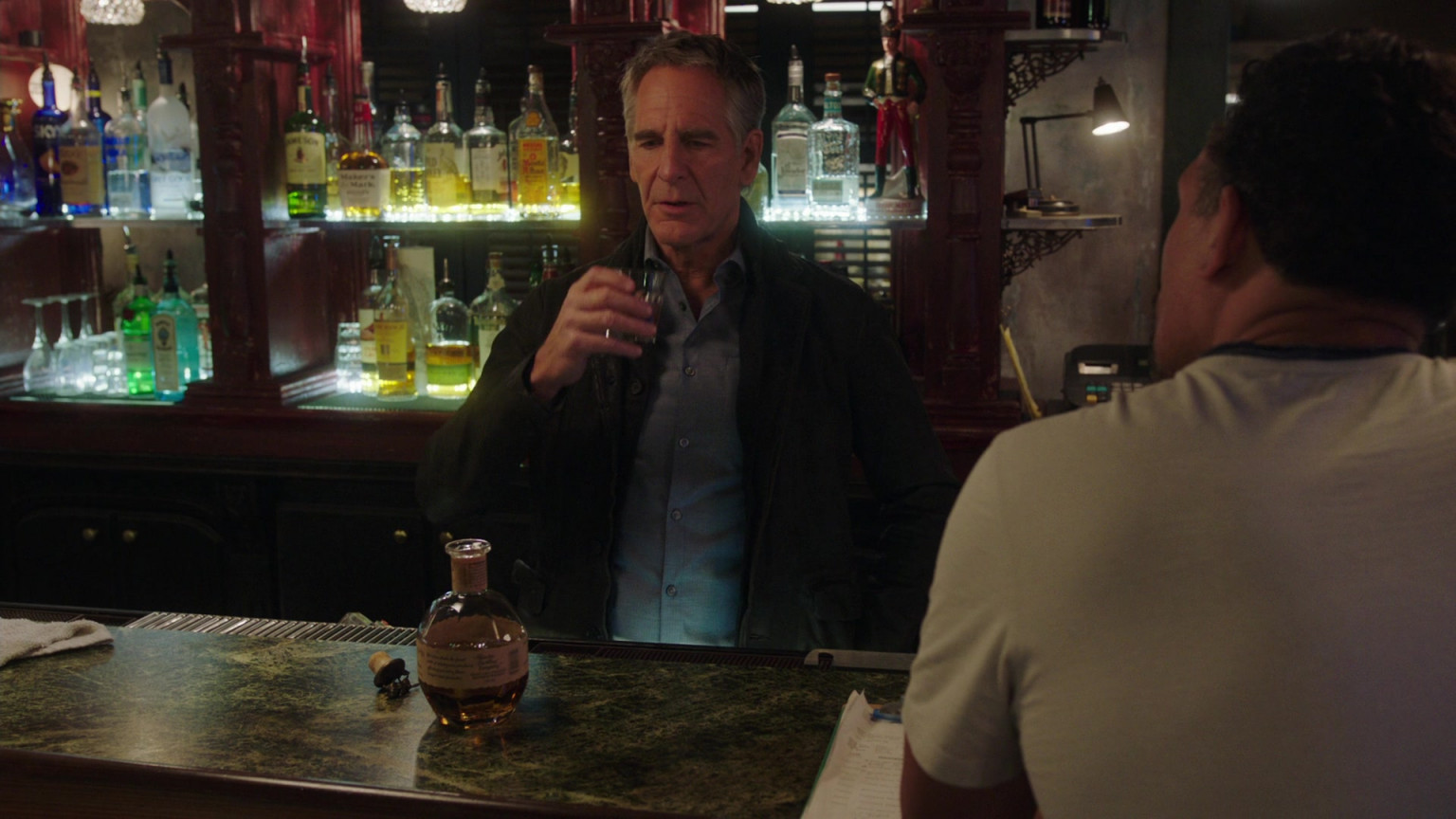 Blantons Single Barrel Bourbon Whiskey Enjoyed By Scott Bakula As Dwayne King Cassius Pride 1157