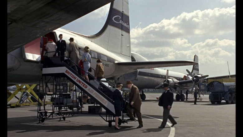 British United Air Ferries Airline in Goldfinger (1964)