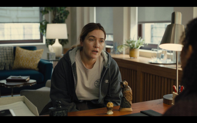 Champion Hoodie of Kate Winslet as Detective Sergeant Marianne Fahey ‘Mare' Sheehan in Mare of Easttown S01E04
