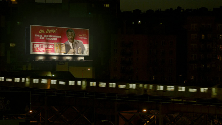 Chesterfield Cigarettes Billboard in Godfather of Harlem S02E04 The Geechee (2021)