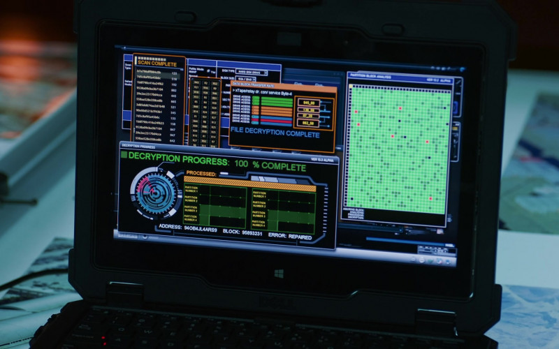 Dell Laptop in NCIS Los Angeles S12E15 Imposter Syndrome (2021)