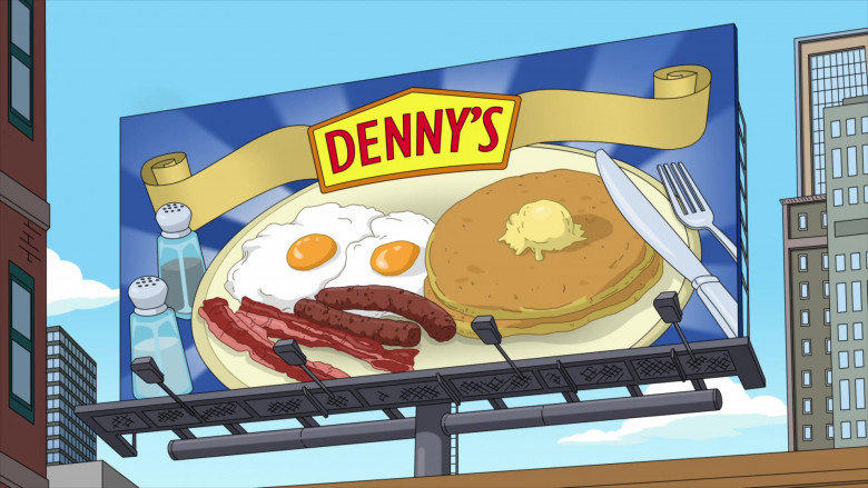 Denny's Restaurant in Family Guy S19E20 Tales of Former Sports Glory (2021)