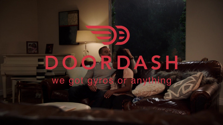 DoorDash Online food ordering company in A Black Lady Sketch Show S02E03