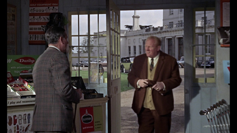 Dunlop and Lotus Golf Shoes in Goldfinger (1964)