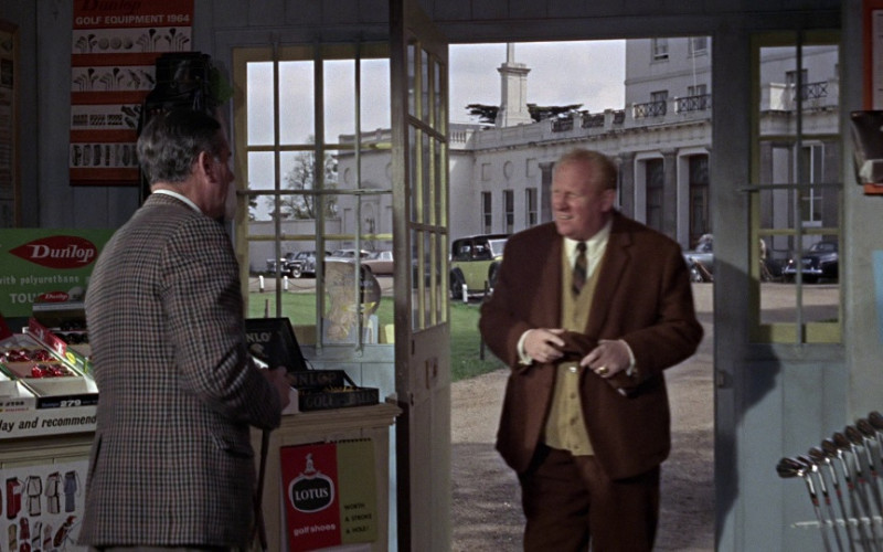 Dunlop and Lotus Golf Shoes in Goldfinger (1964)