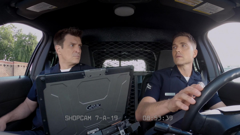 Getac Laptop Computer Used by Nathan Fillion as John Nolan in The Rookie S03E13 Triple Duty (2021)