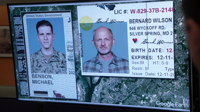 Google Earth Software in NCIS S18E13 Misconduct (2021)