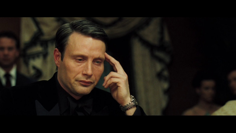 Longines Evidenza Watch of Mads Mikkelsen as Le Chiffre in Casino Royale (1)