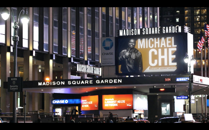 Madison Square Garden and Chase Bank in That Damn Michael Che S01E06 Only Built 4 Leather Suits (2021)