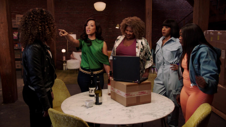 Maison Noir O.P.P. (Other People’s Pinot) Wine in A Black Lady Sketch Show S02E03 (1)