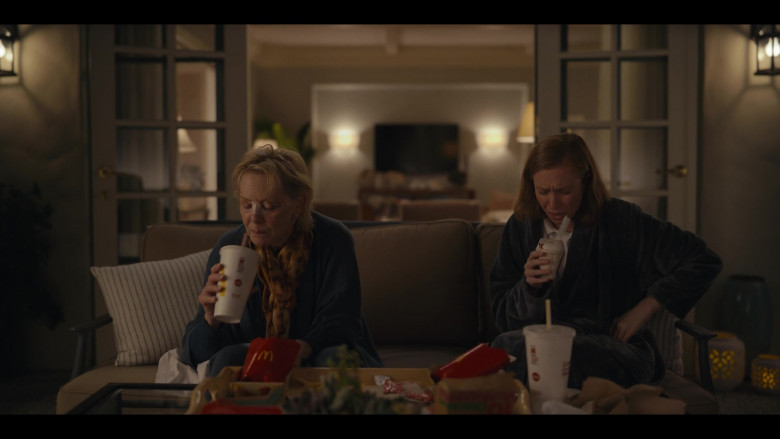 McDonald's Restaurant Fast Food Enjoyed by Jean Smart as Deborah Vance and Hannah Einbinder as Ava in Hacks