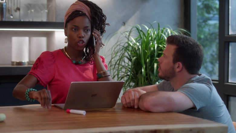 Microsoft Surface Laptop Used by Sasheer Zamata as Denise in Home Economics S01E05 (2)