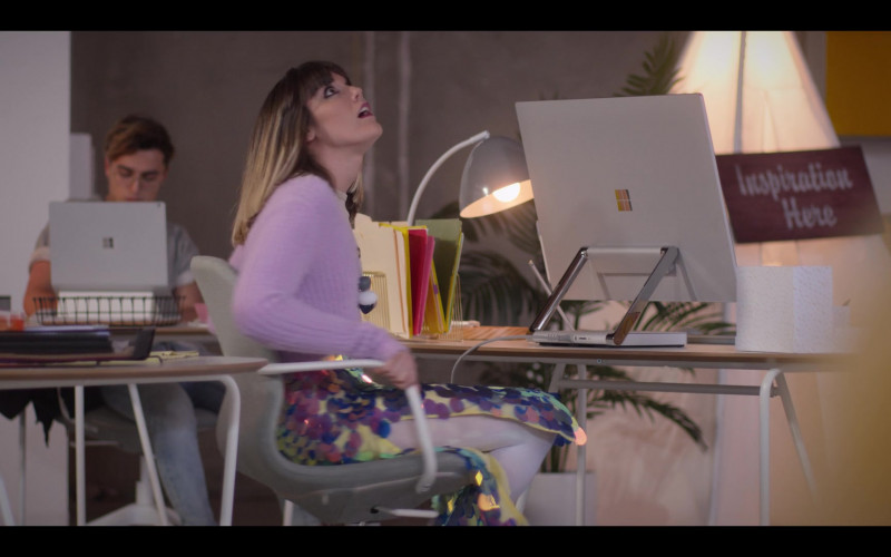 Microsoft Surface Laptop and Surface Studio AIO PC in Special S02E03 That's The Way The Boys Are (2021)