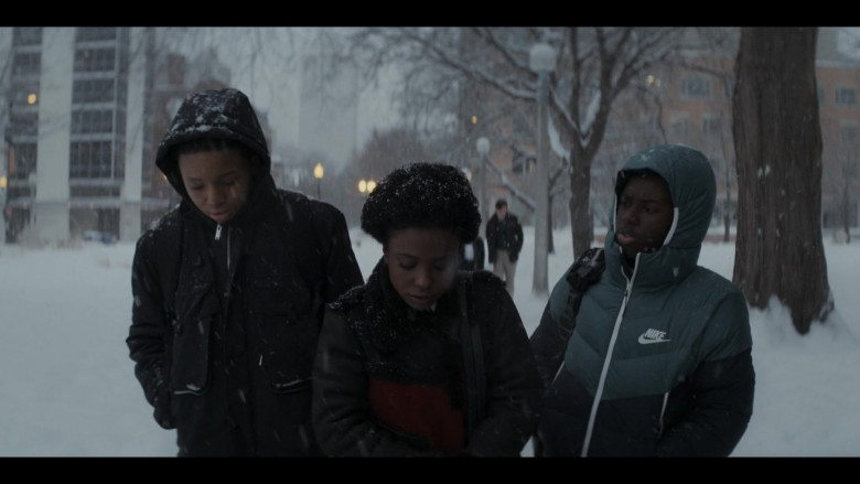 Nike Down Filled Jacket in The Chi S04E01 (1)