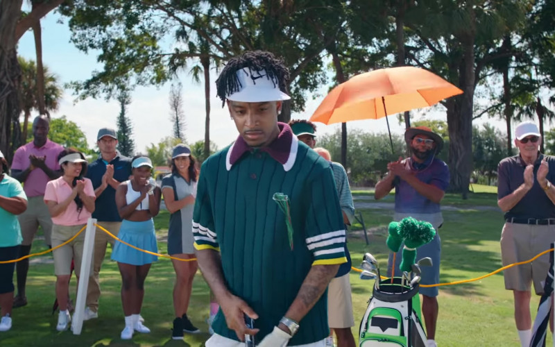 Nike Visor Cap of 21 Savage in "LET IT GO" by DJ Khaled feat. Justin Bieber & 21 Savage (2021)