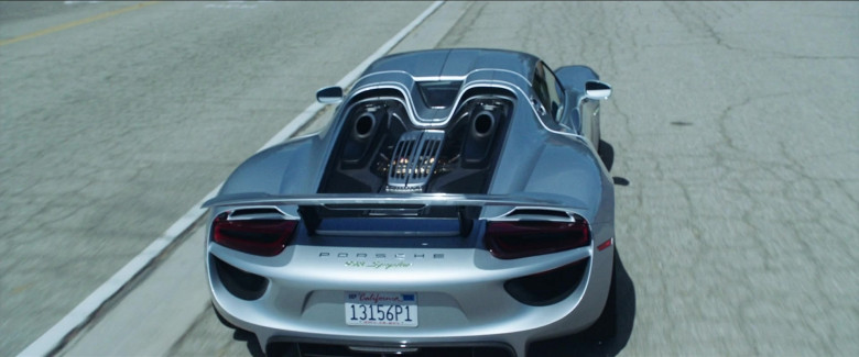 Porsche 918 Spyder Sports Car in The Misfits Movie (2)