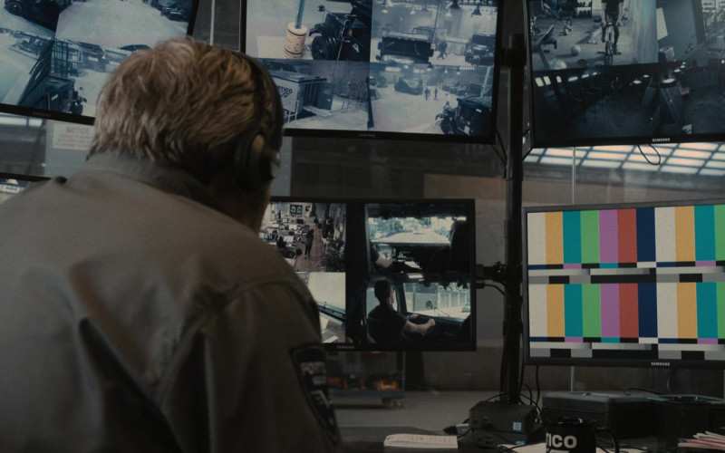 Samsung Computer Monitors in Wrath of Man (2021)