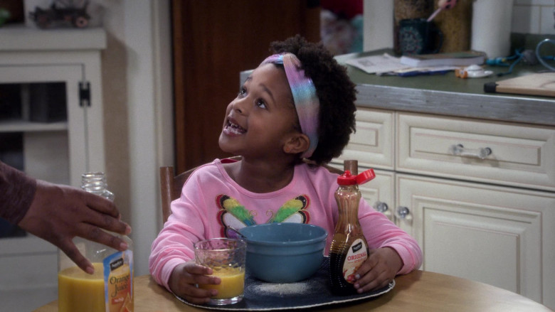 Signature SELECT Orange Juice and Syrup in The Upshaws S01E01 Birthday B.S. (2021)