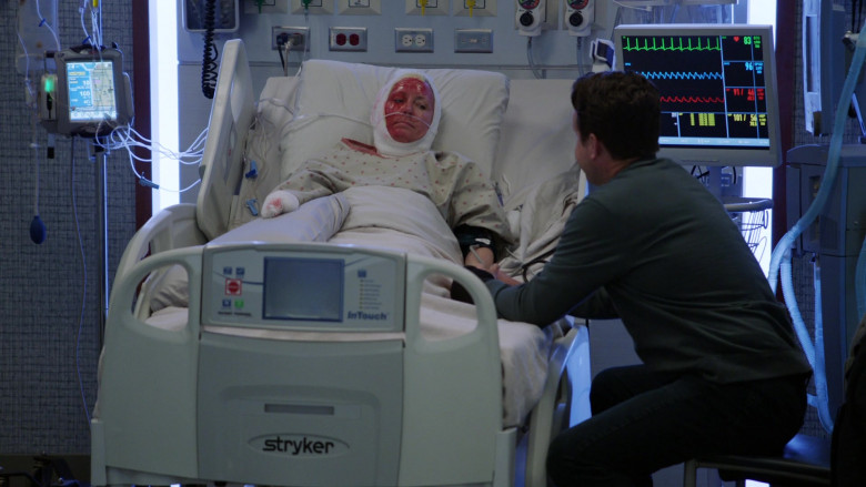 Stryker Hospital Bed in Chicago Fire S09E14 What Comes Next (2021)