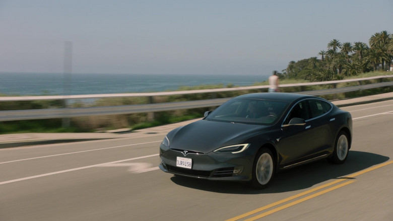 Tesla Model S Car Seen in Big Shot S01E04 TV Show 2021 (1)