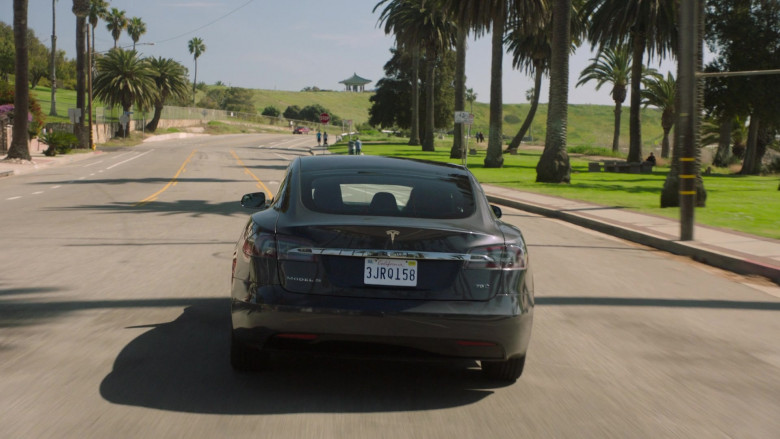 Tesla Model S Car Seen in Big Shot S01E04 TV Show 2021 (2)