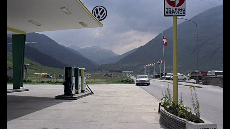 VW (Volkswagen) Sign in Goldfinger (1964)