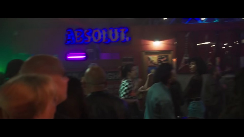 Absolut Vodka Sign in Midnight in the Switchgrass (2021)