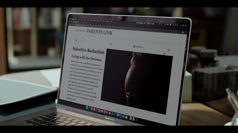 Apple MacBook Pro Laptop Used by Ilana Glazer as Lucia ‘Lucy' Martin in False Positive (2)