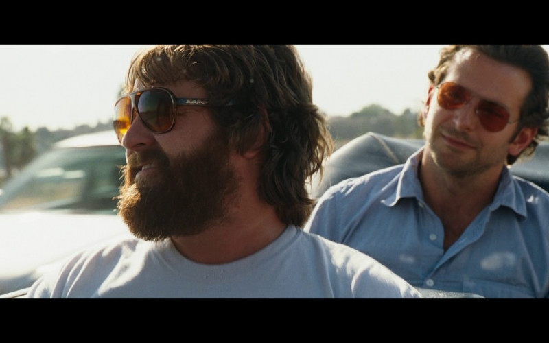 BluBlocker Demi Tortoise Nylon sunglasses of Zach Galifianakis as Alan in The Hangover (2009)