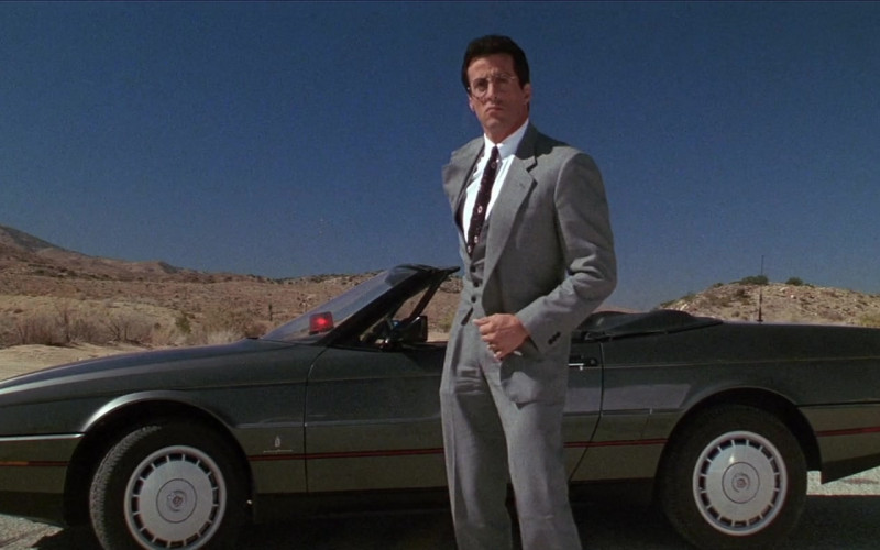 Cadillac Allanté Convertible Car of Sylvester Stallone as Lieutenant Raymond ‘Ray’ Tango in Tango & Cash 1989 Movie (2)
