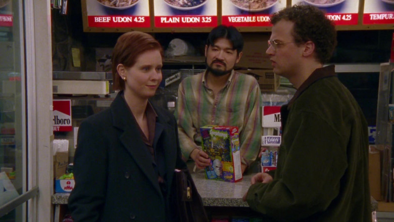 Cap'n Crunch Breakfast Cereal in Sex and the City S01E02 Models and Mortals (1998)