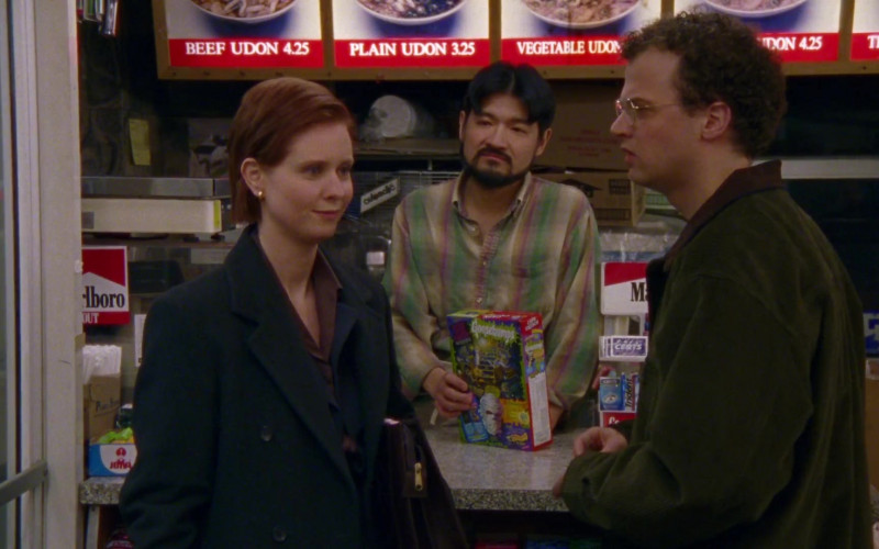 Cap’n Crunch Breakfast Cereal in Sex and the City S01E02 Models and Mortals (1998)
