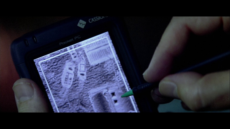 Casio Cassiopeia pocket pc in The Sum of All Fears (2002)