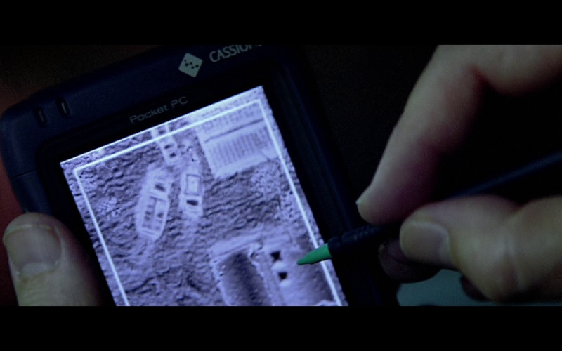 Casio Cassiopeia pocket pc in The Sum of All Fears (2002)