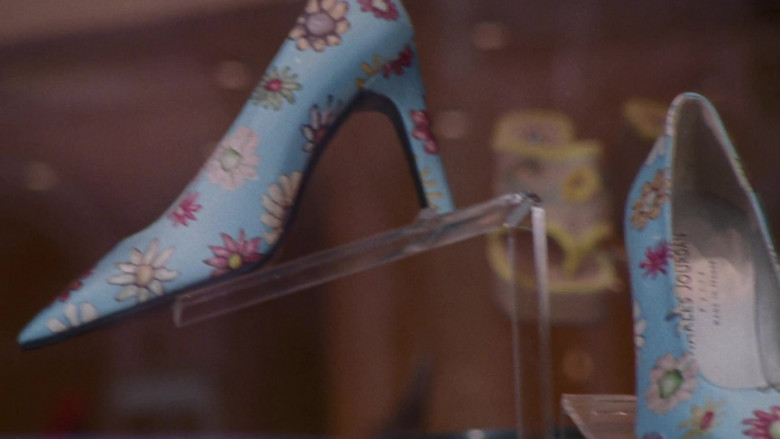 Charles Jourdan Paris Floral Print High Heel Pumps in Sex and the City S01E04 TV Show (1)